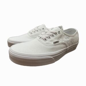 Vans Authentic Women's Embroidered White Shoes